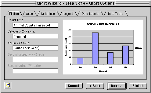 how to make a frequency graph in excel for a mac